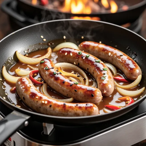 Sausage Stir-fry with Sweet and Tangy Sauce