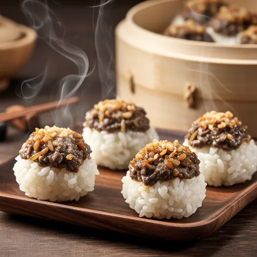 Beef Rice Balls