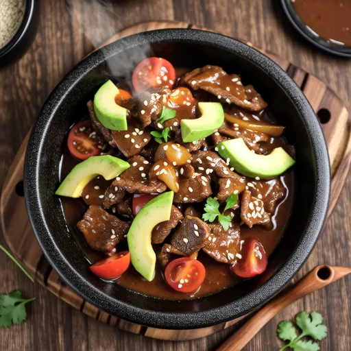 Beef and Avocado Curry Stir-fry
