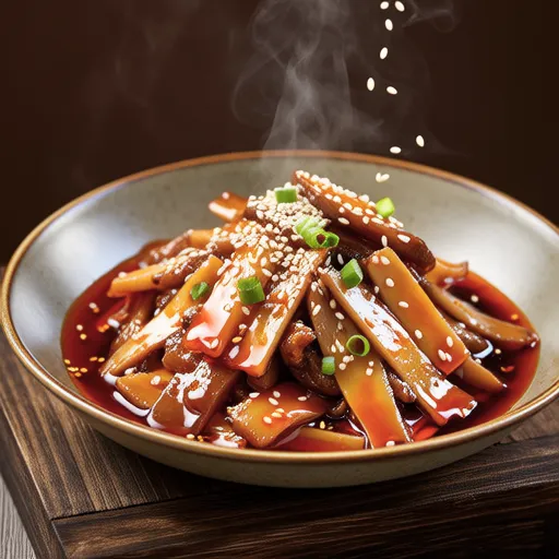 Spicy Grilled King Oyster Mushrooms
