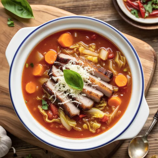 Pork and Bean Tomato Soup