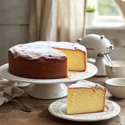 Homemade Giant Castella Cake