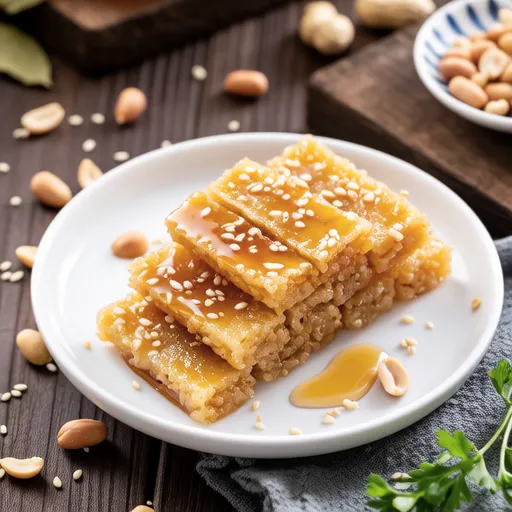 Sweet and Chewy Korean Rice Cake Snack