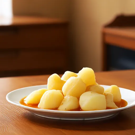 Pan-fried Potatoes with Miso Flavor
