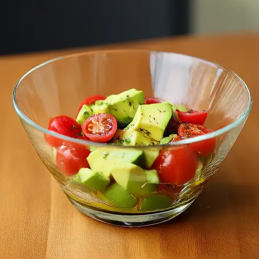 Ensalada de Tomate y Aguacate