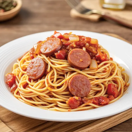 Simple Addictive Neapolitan Pasta with Ketchup