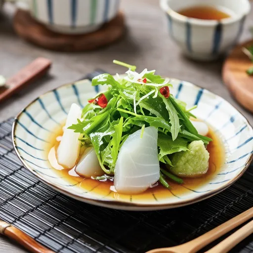 Goya and Shirasu Vinegared Salad