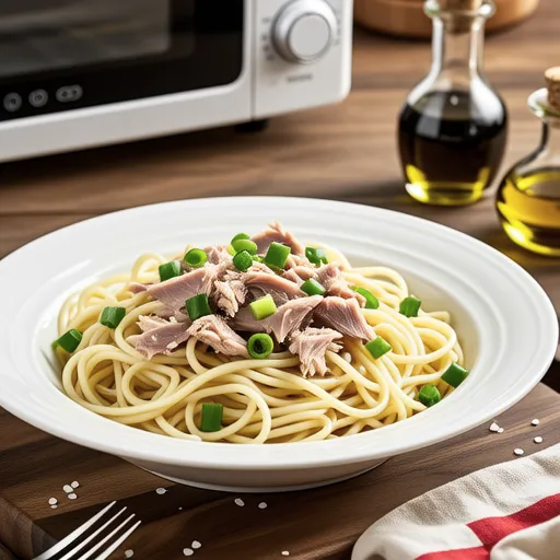 Tuna and Green Onion Pasta