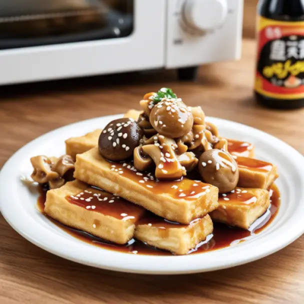 Oil-fried Tofu and Maitake Umami Mix