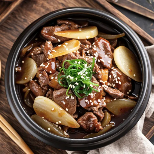 Daikon and Beef Namul
