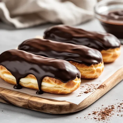 Chocolate Baby Choux (Homrun Ball)
