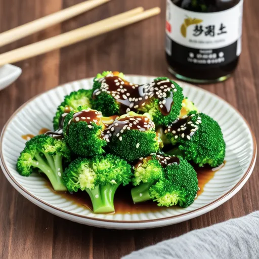 Broccoli Salad with Sesame Mayo Dressing