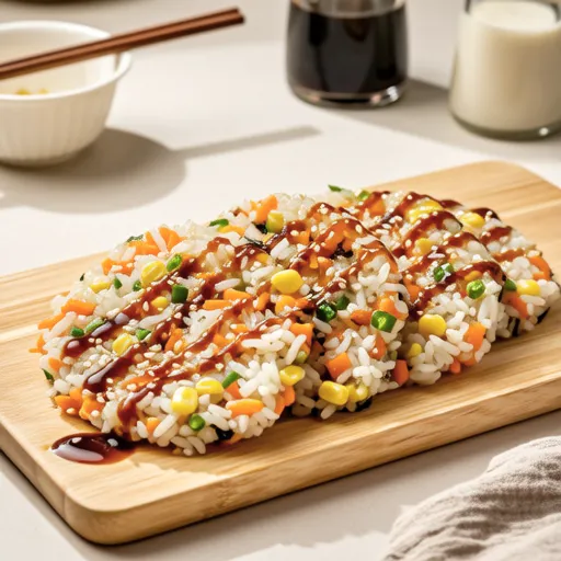 Tuna Rice Pancakes