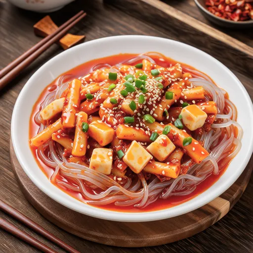 Spicy Stir-fried Glass Noodles
