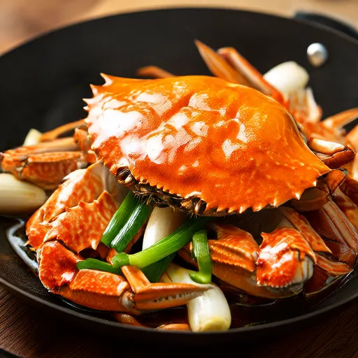 Crab Meat Stir-fry