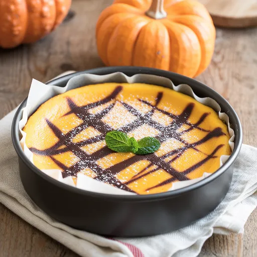 Pumpkin Baked Cheesecake