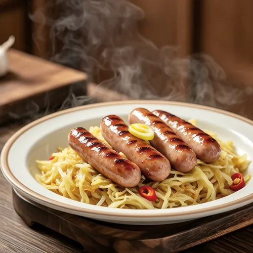 Sausage and Cabbage Stir-fry