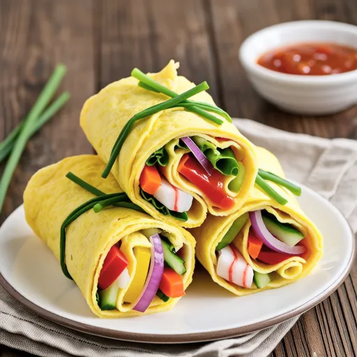 Egg Wrap Rolls