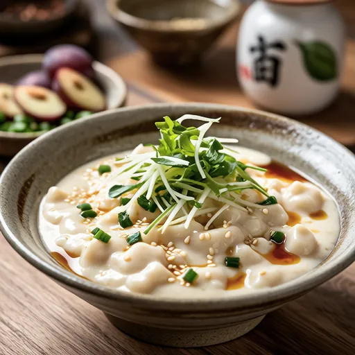 Horse Mackerel with Plum Miso Namerou