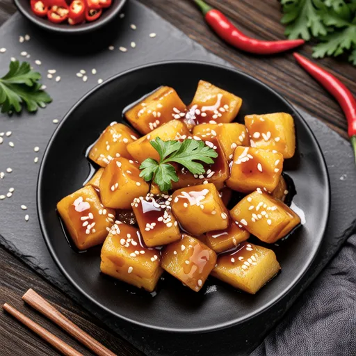 Potato Teriyaki Bites