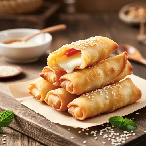 Mandu Sweet Potato Cheese Sticks