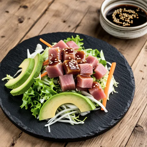 Tuna and Avocado Korean-style Salad