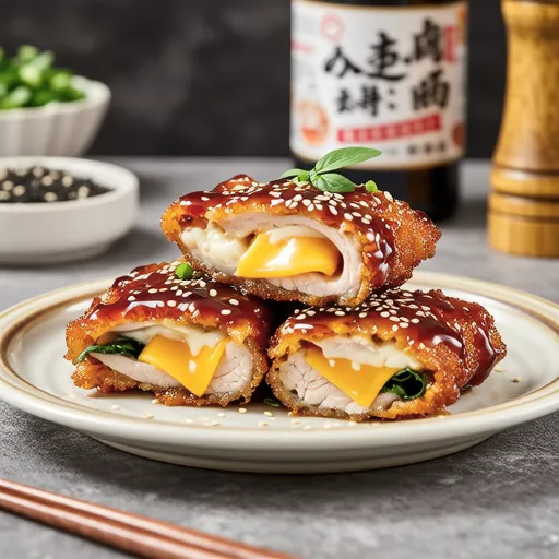 Chicken Breast Stuffed and Pan-fried