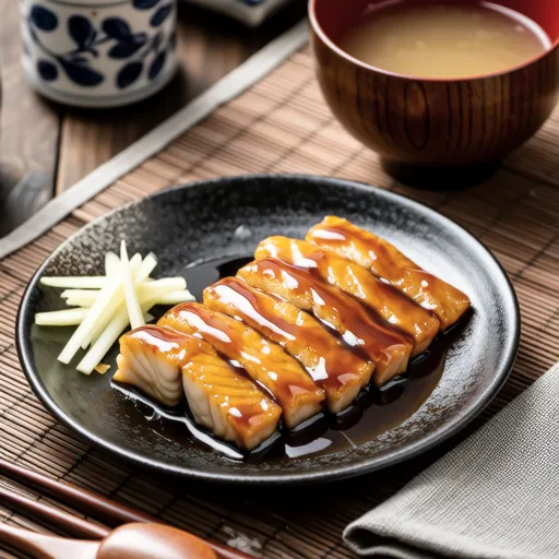 Braised Yellowtail with Miso