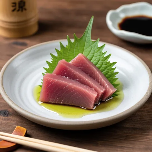 Tuna with Ume and Shiso Marinade