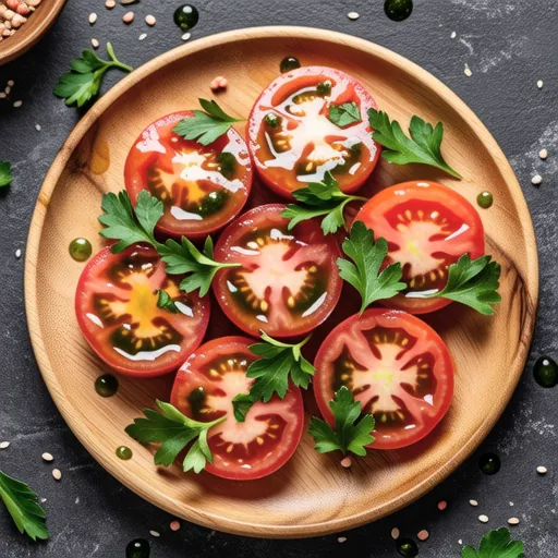 Shiso and Tomato Marinade