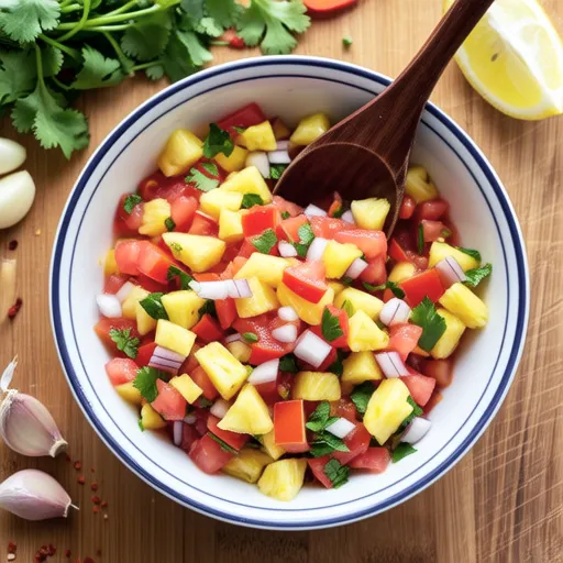 Pineapple Pico de Gallo Salsa