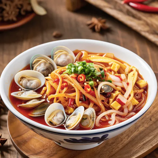 Clam Salad with Noodles