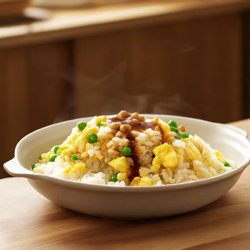 Arroz Frito Rápido com Ovo