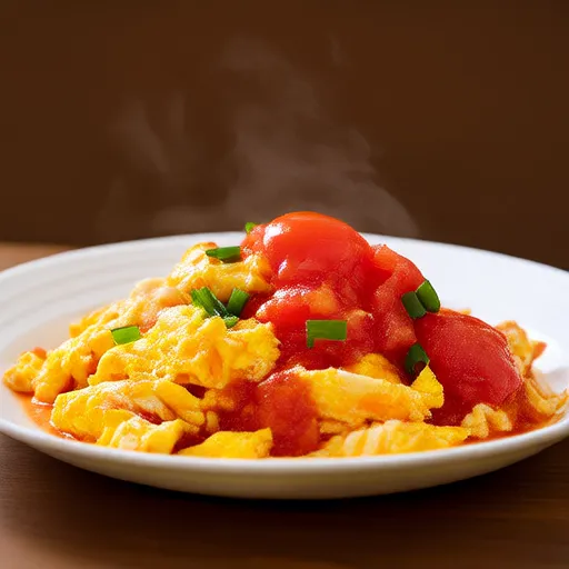 Ovos Mexidos com Tomate