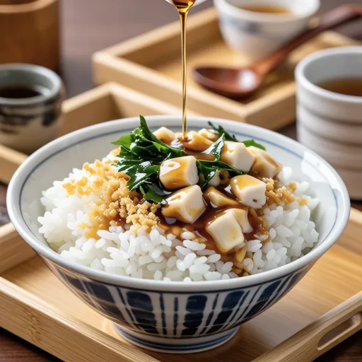 Cold Mentaiko Dashi Chazuke
