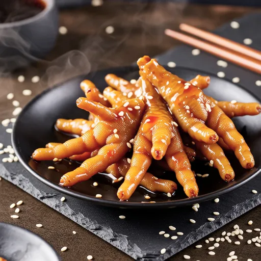 Sweet and Spicy Fried Chicken Skin