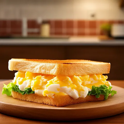 Sandwich au poulet et aux œufs