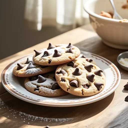 Brownie Chocolate Chip Cookies