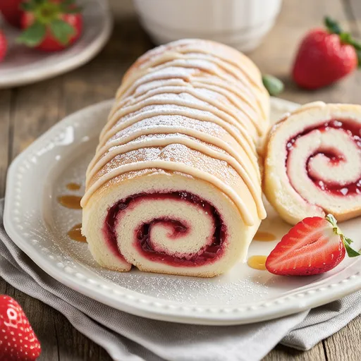 Strawberry Jam Roll