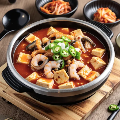 Simple Sundubu Jjigae (Soft Tofu Stew)
