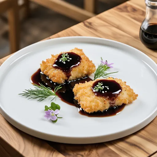 Sea Bream with Balsamic Sauce