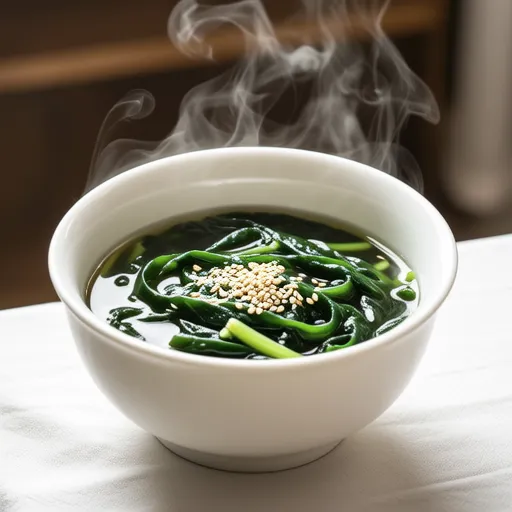 Wakame and Sesame Instant Soup