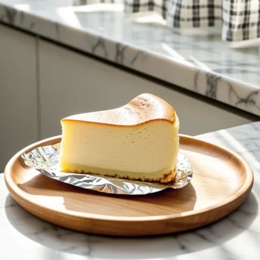 Tofu Cheesecake in Tamagoyaki Pan