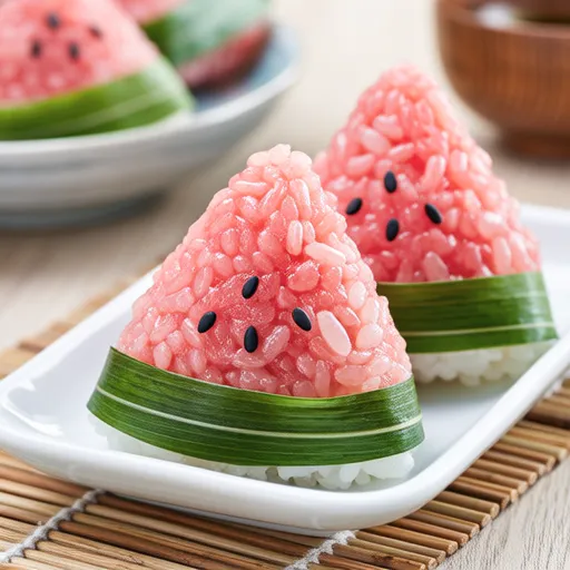 Watermelon Onigiri