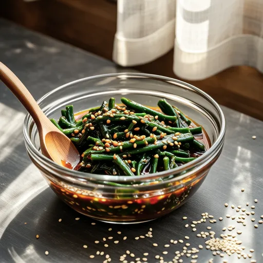 Chamnamul Doenjang Muchim (Seasoned Korean Greens)