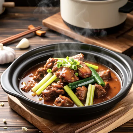Spicy Zucchini Pork Stew
