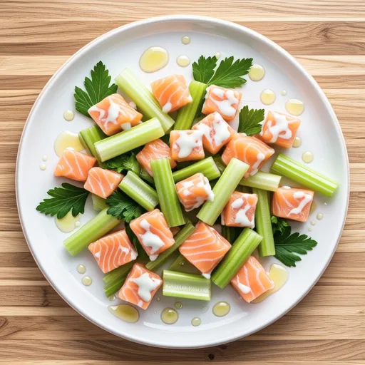 Celery and Salmon Salad