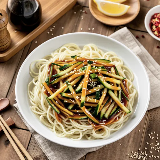 Soy Sauce Zucchini Noodles