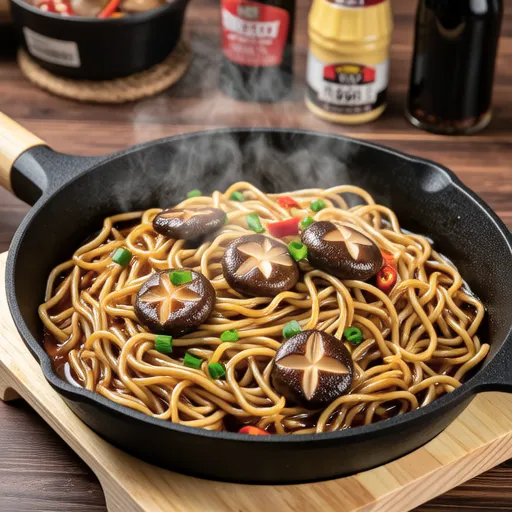 10-Minute Mushroom Glass Noodle Stir-Fry