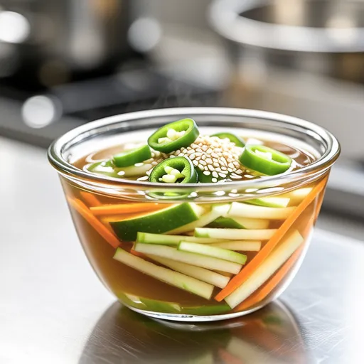 Cold Soup with Stonecrop
